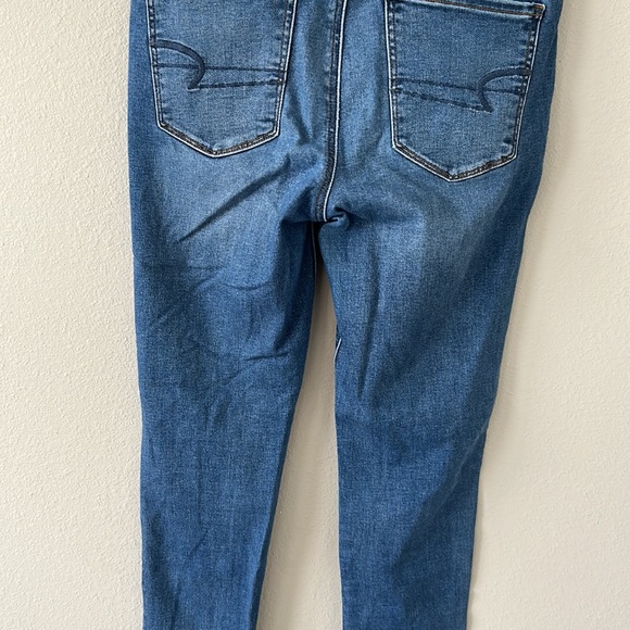 American Eagle Next Level Stretch Hi-Rise Jegging Skinny Jeans Size 8 - Picture 9 of 16